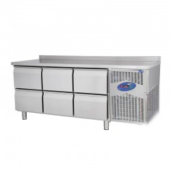  CSA CS-TEZ 3-700 Tezgah Tipi Buzdolabı, 6 Çekmeceli, 474 L